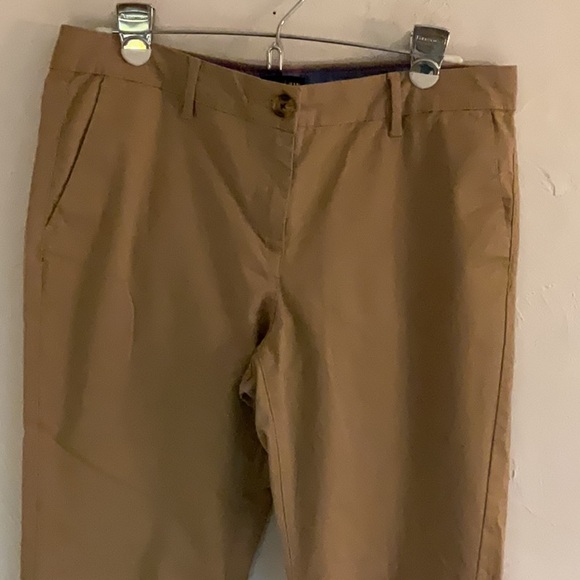 Nautica Jeans Chino Ankle Pants, Size 6, Tan - Picture 2 of 14